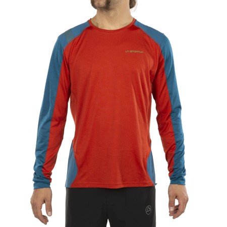 Beyond Long Sleeve M La Sportiva New Zealand Saffron Space Blue - Image 1