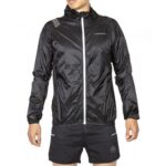 Blizzard Windbreaker Jacket Black La Sportiva New Zealand