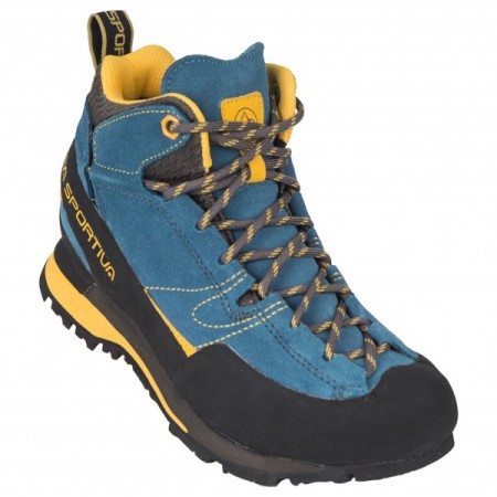 Boulder X Mid Gtx Blue Yellow La Sportiva New Zealand - Image 2