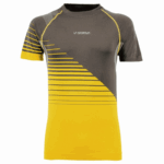 Complex Mens T-Shirt Carbon Yellow La Sportiva New Zealand