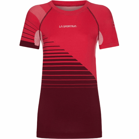 Escape Womens T-Shirt Orchid Wine La Sportiva New Zealand - Image 1