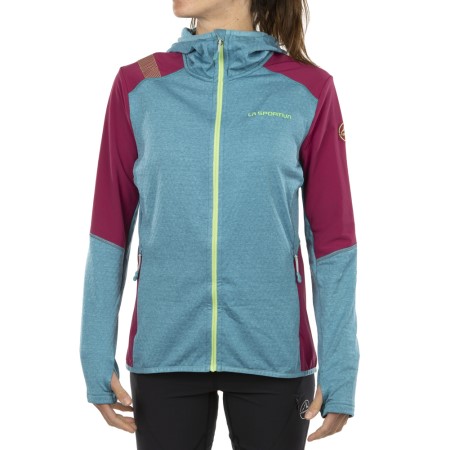 Existence Hoody W Topaz Red Plum La Sportiva New Zealand - Image 1