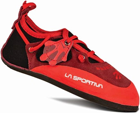 Kids Stickit Rock Climbing Shoe Chili Poppy La Sportiva New Zealand - Image 3