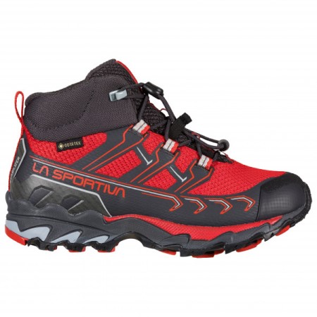 Kid's Ultra Raptor Ii Mid Gtx La Sportiva New Zealand Carbon Flame - Image 2