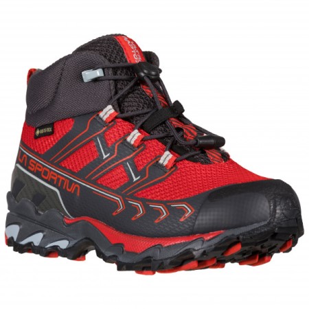 Kid's Ultra Raptor Ii Mid Gtx La Sportiva New Zealand Carbon Flame - Image 3