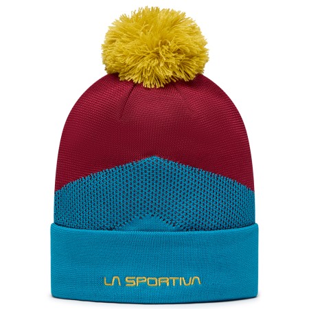 knitty_beanie_la_sportiva_new_zealand_crystal_sangria.jpg Knitty Beanie La Sportiva New Zealand Crystal Sangria - Image 1