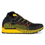 La Sportiva New Zealand Black Yellow Mens Cyklon Trail Running Shoes W Boa Lacing System - Image 2