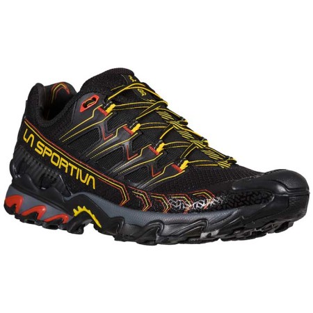 La Sportiva New Zealand Black Yellow Ultra Raptor Ii Wide Men's Trail Running Shoe - Image 1