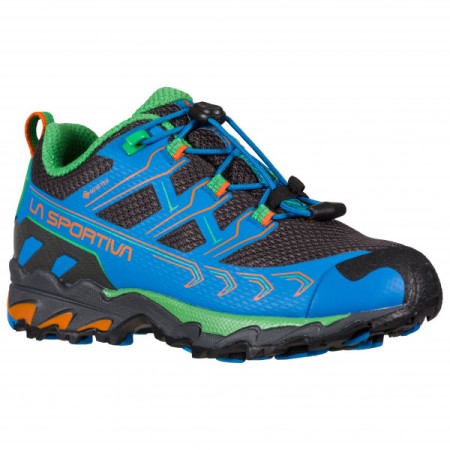 La Sportiva New Zealand Electric Blue Flame Kid's Ultra Raptor Ii Gtx - Image 3
