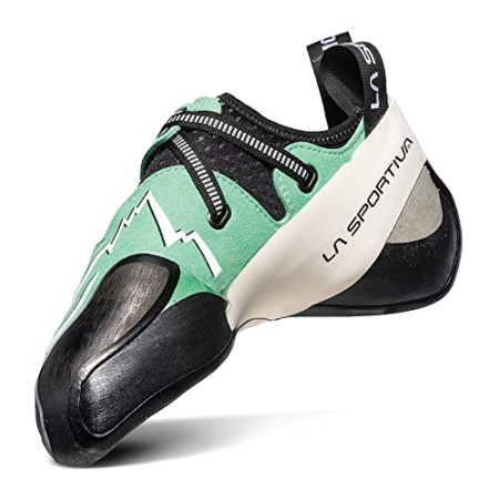 La Sportiva New Zealand Jade Green White Womens Futura Rock Climbing Shoes - Image 2