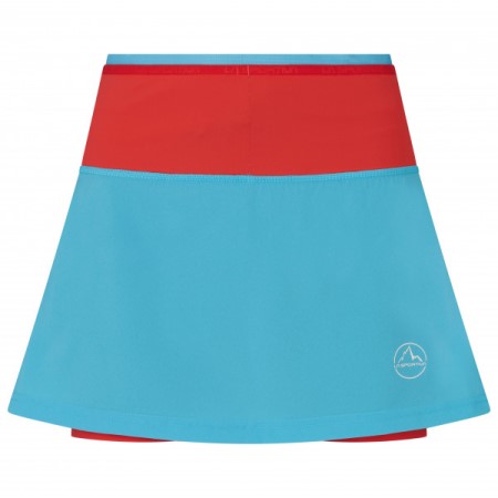 La Sportiva New Zealand Malibu Blue Hibiscus Women's Swift Ultra Skirt 5' - Image 2