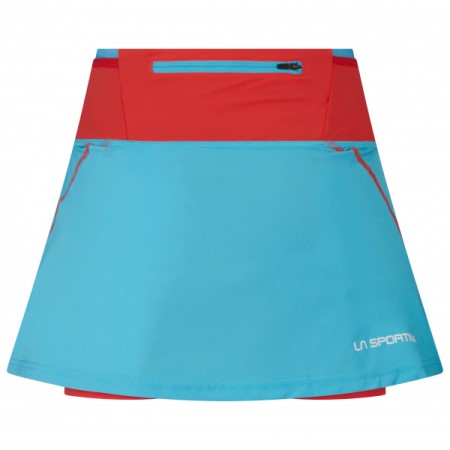 La Sportiva New Zealand Malibu Blue Hibiscus Women's Swift Ultra Skirt 5' - Image 3