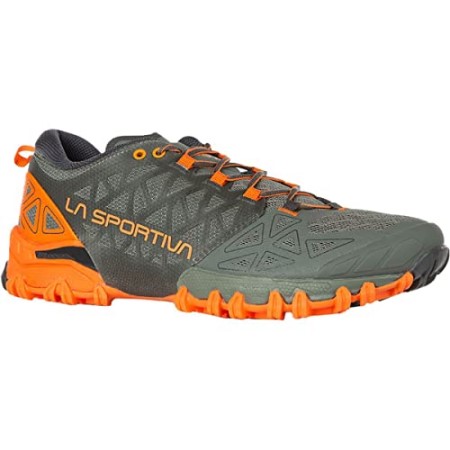 La Sportiva New Zealand Mens Bushido Ii Trail Running Shoes Clay Tiger 10 - Image 3