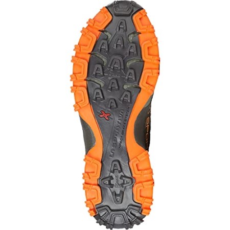 La Sportiva New Zealand Mens Bushido Ii Trail Running Shoes Clay Tiger 10 - Image 4