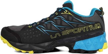 La Sportiva New Zealand Multicoloured Carbon Tropic Blue 000 Men Akyra Trail Running Shoes