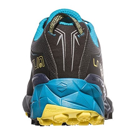 La Sportiva New Zealand Multicoloured Carbon Tropic Blue 000 Men Akyra Trail Running Shoes - Image 7