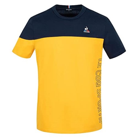 La Sportiva New Zealand Navy Yellow Le Coq Sport-Shirt - Image 3