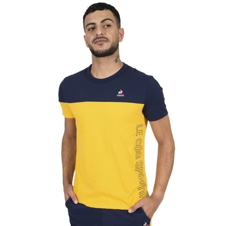 La Sportiva New Zealand Navy Yellow Le Coq Sport-Shirt - Image 1