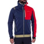 La Sportiva New Zealand Night Blue Tango Red Macnas Hoody M