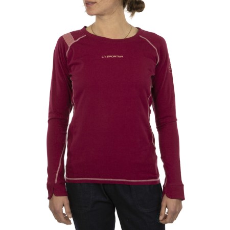 la_sportiva_new_zealand_red_plum_futura_long_sleeve_w.jpg La Sportiva New Zealand Red Plum Futura Long Sleeve W - Image 1