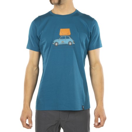 la_sportiva_new_zealand_space_blue_cinquecen_t_shirt.jpg La Sportiva New Zealand Space Blue Cinquecen T-Shirt - Image 1
