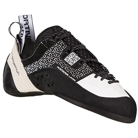 La Sportiva New Zealand White Black Womens Katana Lace Rock Climbing Shoes - Image 3