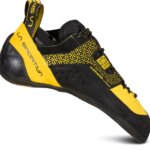 La Sportiva New Zealand Yellow Black Katana Lace Climbing Shoes