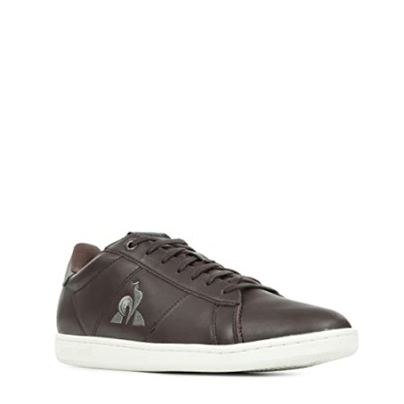 Le Coq Sportif Men Tennis Shoes La Sportiva New Zealand Dark Brown Black - Image 3