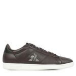 Le Coq Sportif Men Tennis Shoes La Sportiva New Zealand Dark Brown Black - Image 5