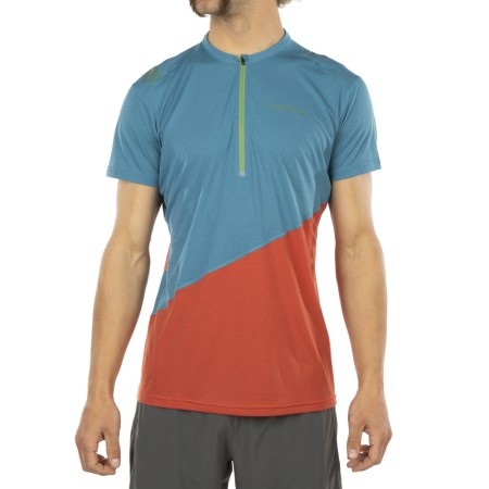 Limit-Shirt M La Sportiva New Zealand Space Blue Saffron - Image 1