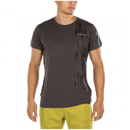 men_lead_t_shirt_carbon_la_sportiva_new_zealand.jpg Men Lead T-Shirt Carbon La Sportiva New Zealand - Image 1