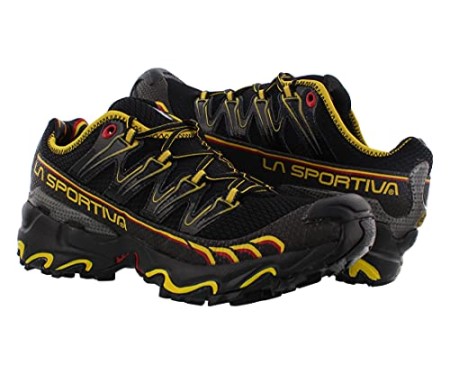 Men Ultra Raptor Trail Running Shoe Black Yellow La Sportiva New Zealand - Image 5