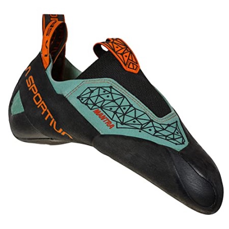 Mens Mantra Rock Climbing Shoes La Sportiva New Zealand Arctic Flame - Image 3