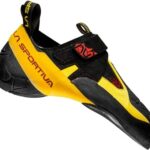 Mens Skwama Rock Climbing Shoes La Sportiva New Zealand Black Yellow