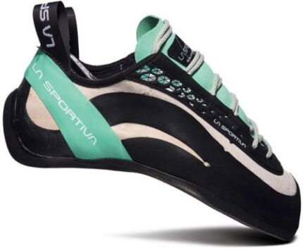Miura Climbing Shoes White Jade Green La Sportiva New Zealand