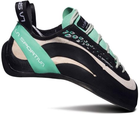 Miura Climbing Shoes White Jade Green La Sportiva New Zealand - Image 1