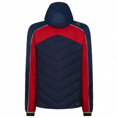 Mythic Primaloft Jacket La Sportiva New Zealand Night Blue Tango Red - Image 3