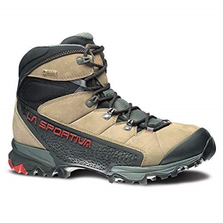 Nucleo High Gtx Hiking Shoe Taupe Brick La Sportiva New Zealand - Image 2