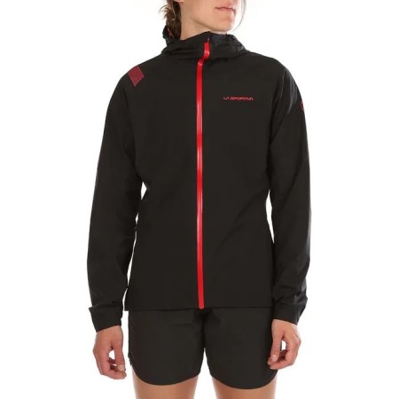 run_womens_jacket_la_sportiva_new_zealand_black_hibiscus.jpg Run Womens Jacket La Sportiva New Zealand Black Hibiscus - Image 1