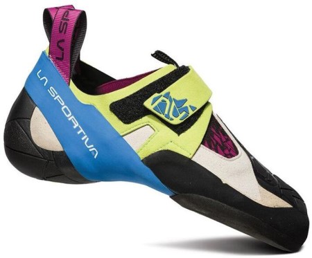 Skwama Climbing Shoes Apple Green Cobalt Blue La Sportiva New Zealand - Image 1
