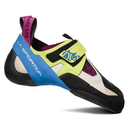Skwama Womens Climbing Shoe Apple Green Cobalt La Sportiva New Zealand - Image 1