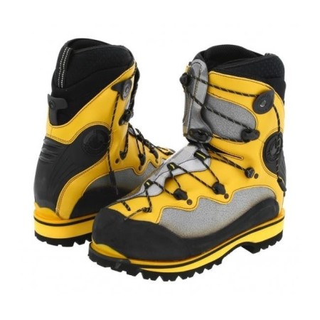 spantik_mountaineering_boot_grey_yellow_la_sportiva_new_zealand.jpg Spantik Mountaineering Boot Grey Yellow La Sportiva New Zealand - Image 1
