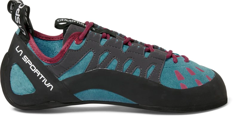 tarantulace_climbing_shoes_la_sportiva_new_zealand_topaz_red_plum.jpg Tarantulace Climbing Shoes La Sportiva New Zealand Topaz Red Plum - Image 1