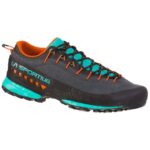Tx4 Womens Approach Shoe La Sportiva New Zealand Carbon Aqua