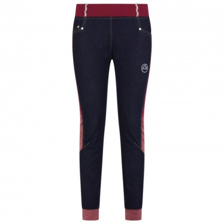 Women's Mescalita Pant La Sportiva New Zealand Jeans Red Plum - Image 1
