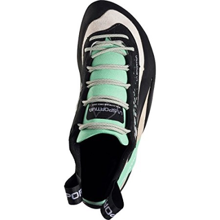 Womens Miura Rock Climbing Shoes La Sportiva New Zealand White Jade Green - Image 4