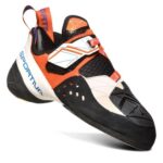 Womens Solution Rock Climbing Shoes White Lily Orange La Sportiva New Zealand