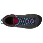 Womens Tx2 Evo Leather Approach Carbon Red Plum La Sportiva New Zealand - Image 5