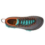Womens Tx4 Approach Hiking Shoes Carbon Aqua La Sportiva New Zealand - Image 5
