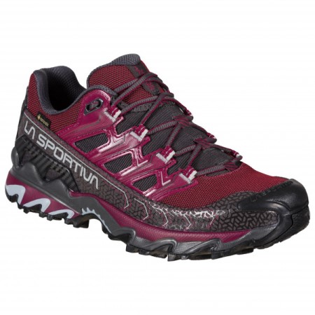 Women's Ultra Raptor Ii Gtx La Sportiva New Zealand Red Plum Carbon - Image 1